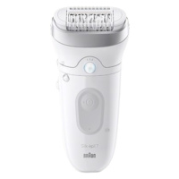 BRAUN Silk·épil 7, Epilátor 7-041, Biely/Strieborný