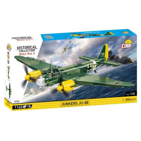 Cobi II WW Junkers Ju-88, 1:32, 1160 k, 1 f