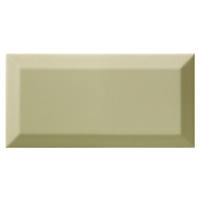 Obklad Ribesalbes Chic Colors olive bisiel 10x20 cm lesk CHICC1641
