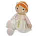 Bábika pre bábätká Valentine Doll Tendresse Kaloo 80 cm v bielych šatách z jemného textilu od 0 