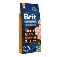 Brit Premium Dog by Nature Senior S+M 15kg