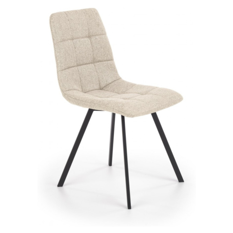 Dizajnová stolička Chlorett béžová Halmar