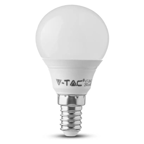 Žiarovka LED E14 5,5W, 4000K, 470lm, 6-balenie, P45 VT-2266 (V-TAC)