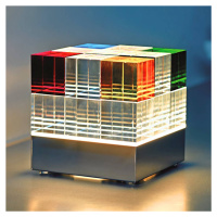 TECNOLUMEN Cubelight stolová LED lampa, farebná