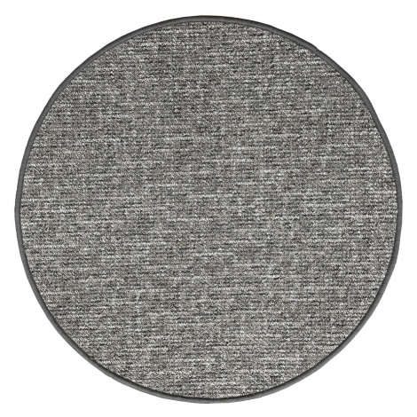 Kusový koberec Alassio hnědý kruh - 120x120 (průměr) kruh cm Vopi koberce
