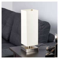 Martje – biela stolová lampa so žiarovkou E14
