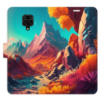 Flipové puzdro iSaprio - Colorful Mountains - Xiaomi Redmi Note 9 Pro / Note 9S