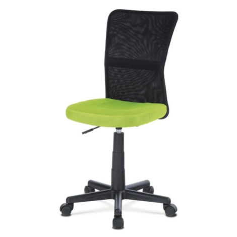 Sconto Detská stolička BAMBI zelená/čierna Houseland