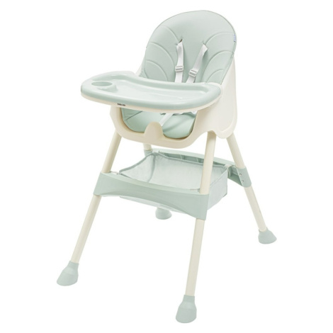 Baby Mix Jedálenská stolička Nora zelená, 51 x 43 x 27 cm