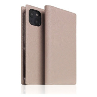 SLG Design puzdro D8 Full Grain Leather pre iPhone 14 - Light Cream