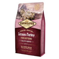 Carnilove cat Grain Free Kitten Salmon & Turkey granule pre mačiatka 2kg