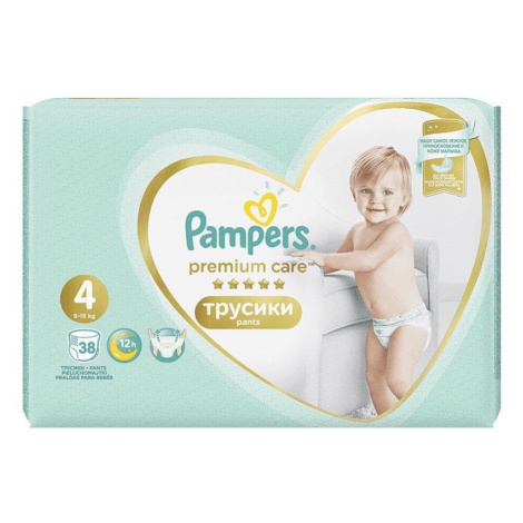 PAMPERS Nohavičky plienkové Premium Care Pants 4 MAXI 9-14kg 38ks