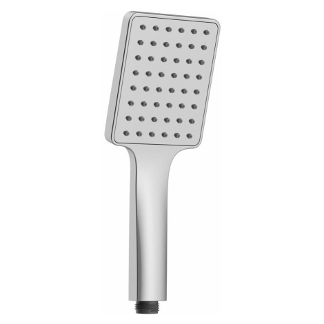 Plastová sprchová hlavica v lesklo striebornej farbe – Sapho