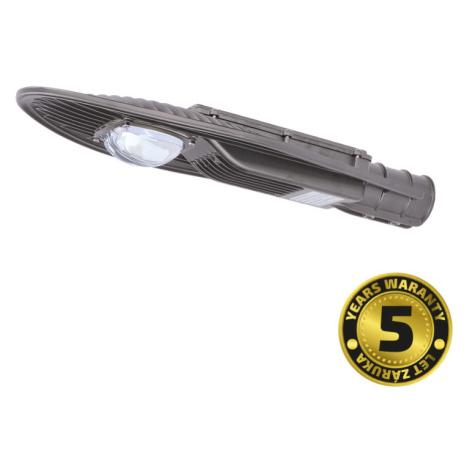 Solight street light COB, 60W, 7800lm, Meanwell, 4000K, 120°, Ra70, IP65, 180-305V, sivá