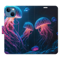 Flipové puzdro iSaprio - Jellyfish - iPhone 13
