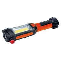 SOLIGHT WL112 MULTIFUNKCNE LED SVETLO, 3W COB + 1W LED, KLIP, MAGNET, FLEXIBILNE, 3X AAA