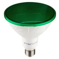 Žiarovka LED IP65 E27 17W, Zelená 1300lm, VT-1227 (V-TAC)