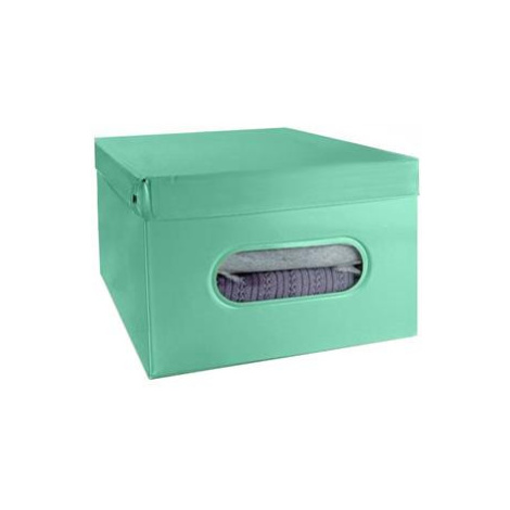 Zelené úložné boxy