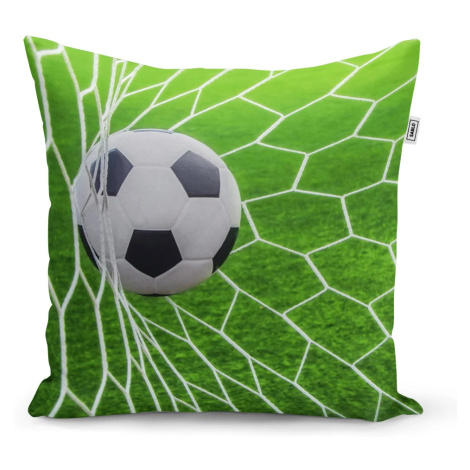 Vankúš Futbalová lopta v bráne - 50x50 cm