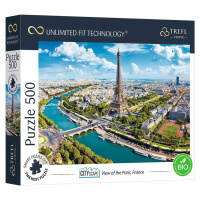 Trefl Prime puzzle 500 UFT - Panoráma mesta: Paríž, Francúzsko