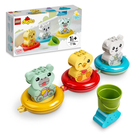LEGO® DUPLO®  10965 Zábava vo vani : Plávajúci vláčik so zvieratkami