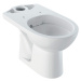 Geberit Selnova - WC kombi misa, zadný odpad, 665x356 mm, Rimfree, biela 500.283.01.5