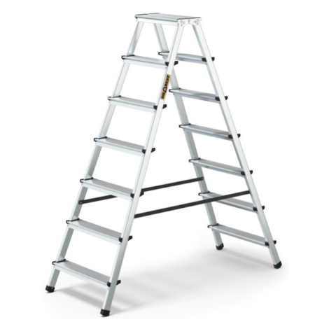 Drabest Obojstranné hliníkové schodíky ALDD-7