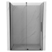 MEXEN/S - Velár posuvné sprchové dvere 150, transparent, čierna 871-150-000-01-70