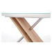 Jedálenský stôl Nexus biely/dub sonoma