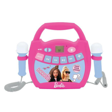 Lexibook Karaoke digitálny prehrávač svietiaci Barbie