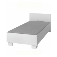 KONDELA Svend Typ 36 90 jednolôžková posteľ biela
