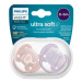 AVENT Cumlík ultra soft premium zvieratko 0 - 6 m dievča 2 ks