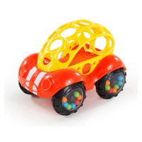 OBALL Hračka autíčko Rattle & Roll™, červené, 3m+