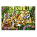 Trefl puzzle 500 Tigria rodinka