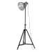 vidaXL Podlahová lampa 25 W starožitná strieborná 61x61x90/150 cm E27