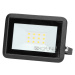 Reflektor LED BULLED 10W, 4000K, 800lm, IP65, čierny (ORNO)