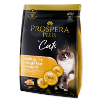 PROSPERA PLUS Indoor 1+ Salmon Long Hair Krmivo pre mačky 1 kus, Hmotnosť balenia (g): 2 kg