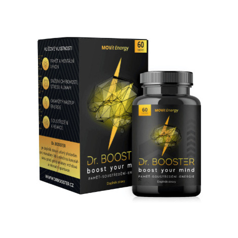 Dr. Booster- pamäť, sústredenie, energia MOVit Energy 60 vegánskych tbl.