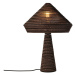 Čierna stolová lampa (výška  54 cm) Alk – Villa Collection