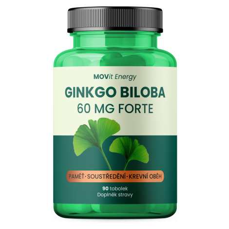 MOVIT ENERGY Ginkgo Biloba 60 mg Forte 90 kapsúl