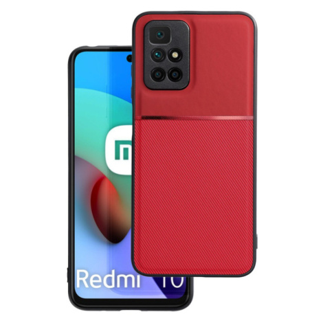 Plastové puzdro na Xiaomi Redmi 10 Forcell Noble červené