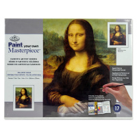 R&L MASTERPIECE - Maľovanie podľa čísel na plátno Mona Lisa, 1 ks