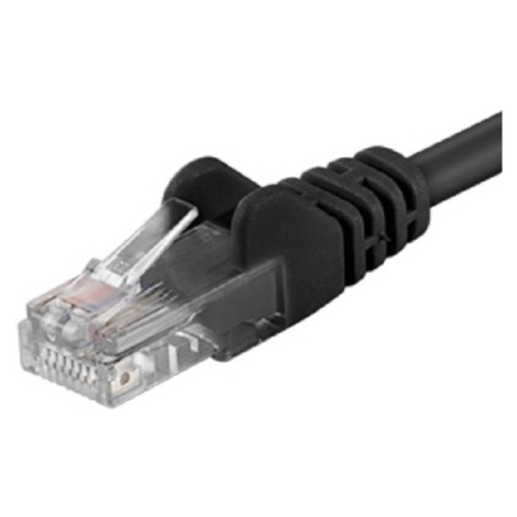 PremiumCord Patch kábel UTP RJ45-RJ45 CAT6 7m čierna