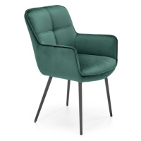 Jedálenská stolička K463 tmavo zelená