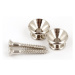 Fender Pure Vintage Strap Buttons, Nickel