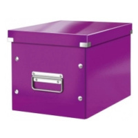Leitz Štvorcová škatuľa A5 (M) Click - Store purpurová