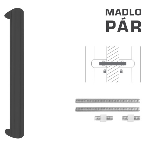 FT - MADLO kód K40 40x20 mm UN pár 800 mm, 40x20 mm, 820 mm