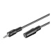 PREMIUMCORD Audio kábel 3,5 mm Jack - Jack predĺženie 10 m (M/F, stereo)