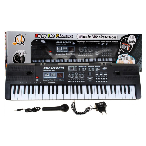 mamido  Keyboard s príslušenstvom mikrofón + rádio