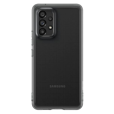 Silikónové puzdro Samsung na Samsung Galaxy A33 5G A336 EF-QA336TBE Soft Clear čierne